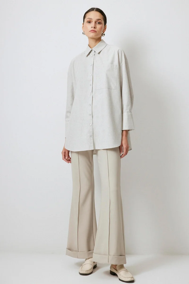 Touche Regular Fit Melange Shirt