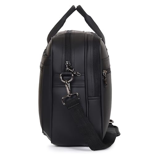 HOT SHOT EXECUTIVE_2001|LEATHER MESSANGER BAG|LAPTOP MESSANGER BAG|LAPTOP SLING BAG|OFFICE BAG|SHOULDER BAG|15.6 INCH|WATER RESISTANT |20 L LAPTOP BAG FOR MEN & WOMEN - Image 2