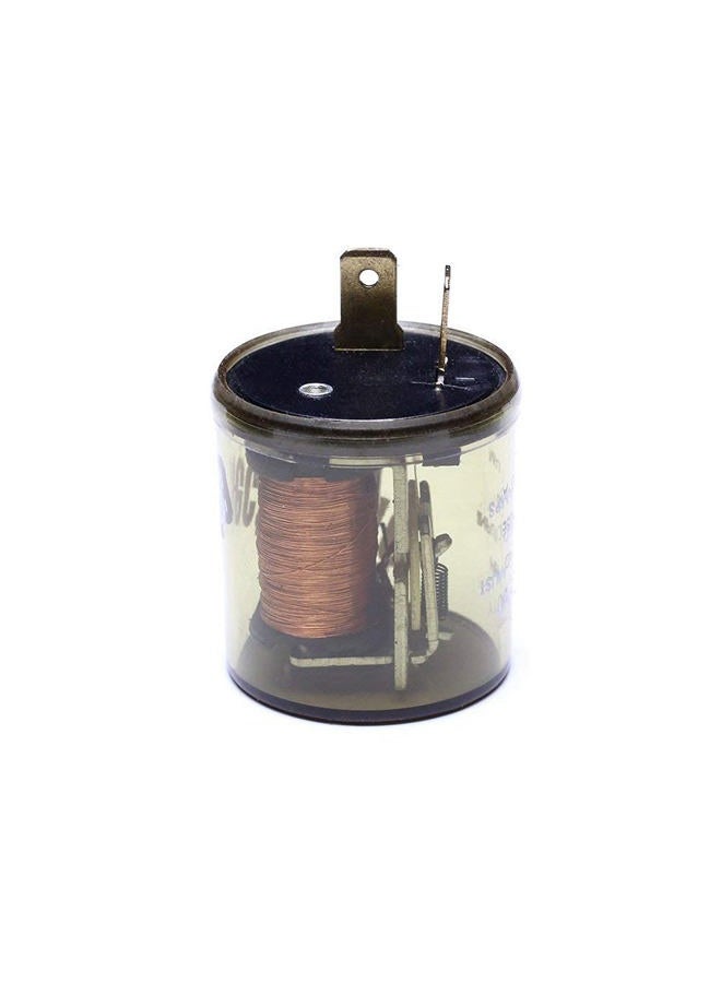 VOFONO 12V Heavy Duty 2 Pin Compatible Electronic Fixed Flasher Turn Signal Flasher Relay - Image 4