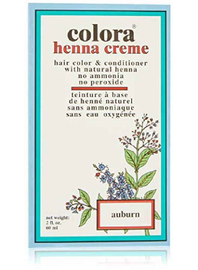 Colora Henna صبغة شعر كريمة لون كستنائي 2 أونصة (عبوتين) - Image 1
