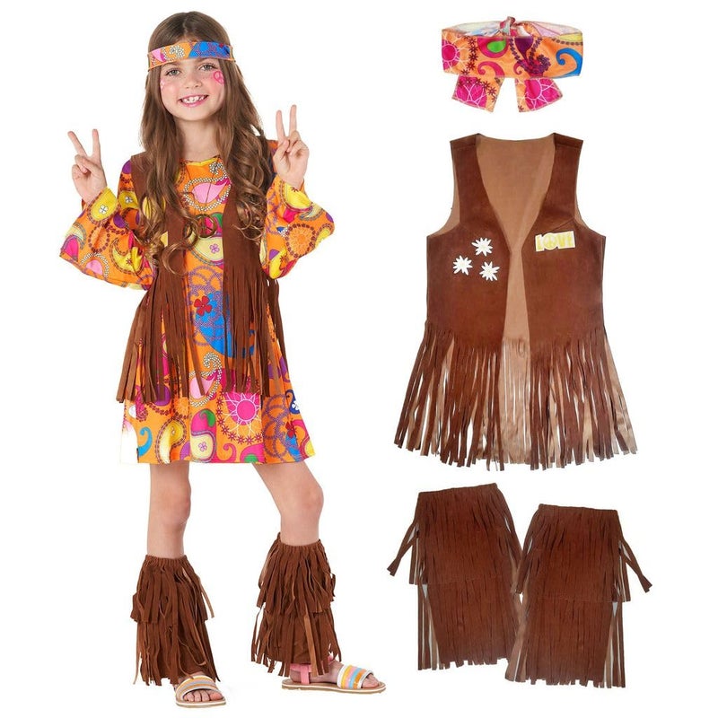 Morph 70s Outfits For Girls Girl Hippie Costume 60s Outfits For Girls Hippie Costume For Kids Kid Disco Outfit Large