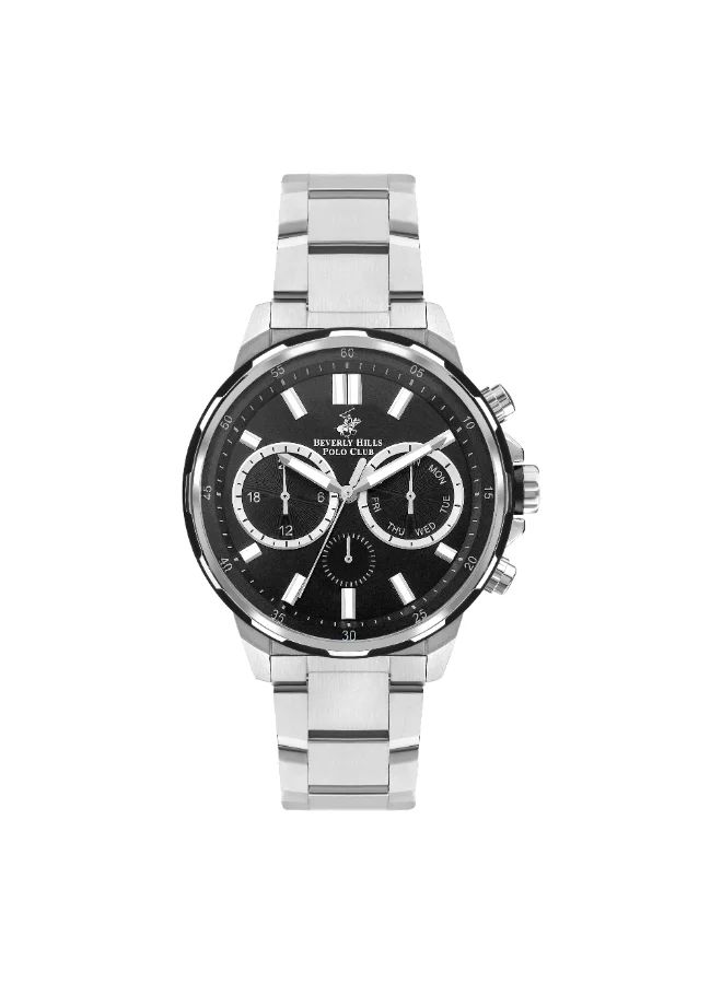 BEVERLY HILLS POLO CLUB BEVERLY HILLS POLO CLUB Men's Multi Function Black Dial Watch - BP3403X.350