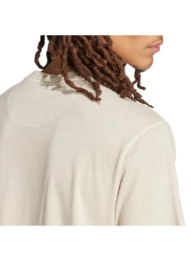 اديداس adidas ESS+ DYE PKT T Beige Originals Men T-SHIRTS