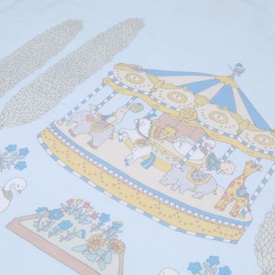 Masilo 100% Organic Cotton Swaddle Wrap/New Born Swaddle Blanket/Multiuse Muslin Cloth Swaddle/Swaddle Gift Set/Soft Baby Wrap/Pack of 2/42 x 42 in - Carnival Blue - Image 4