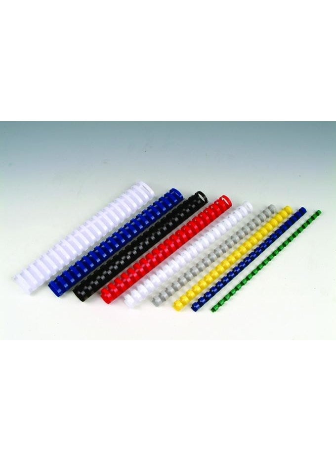 MAPi Spiral Plastic 18Mm Red 100Pcs 201 18 03 