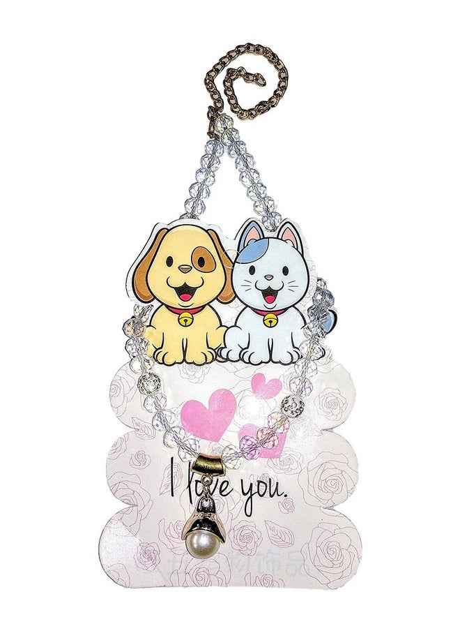 Loving Pets Necklace Plastic Toy White 