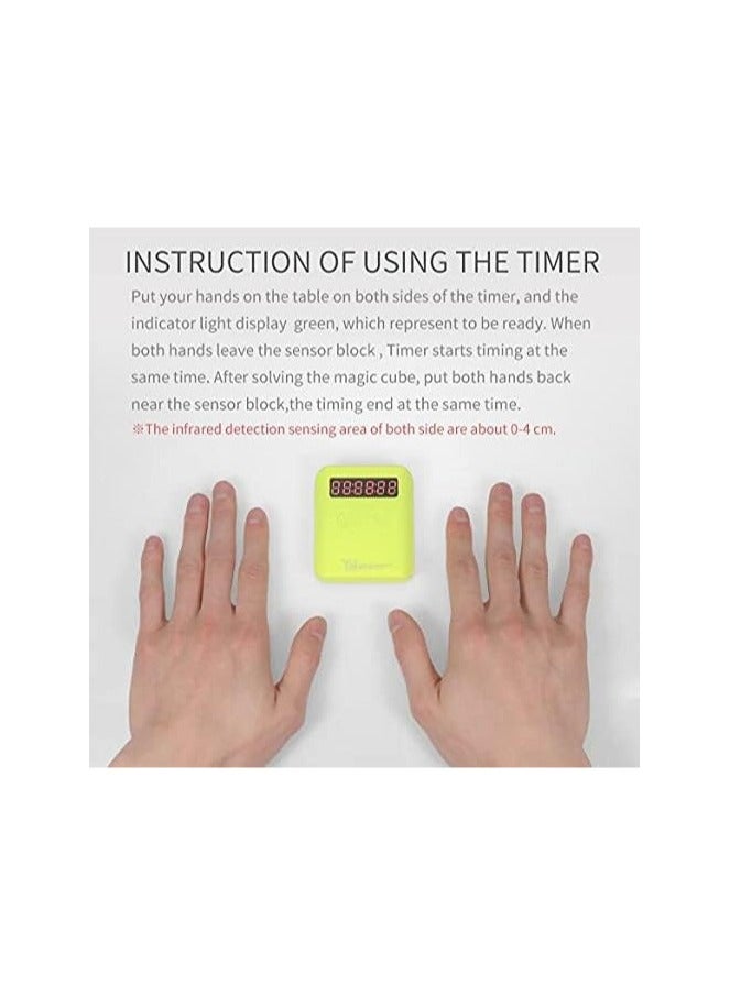 YJ Pocket Timer - Portable Infrared Speedcube Timer Multicolor - Image 5