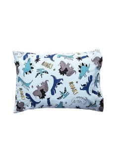 Toddler Pillow With Pillowcase 14X19 Dinosaur. Chiropractor Recommended. Made In Usa. Ideal For Daycare Cribs Toddler Beds And Car Rides.