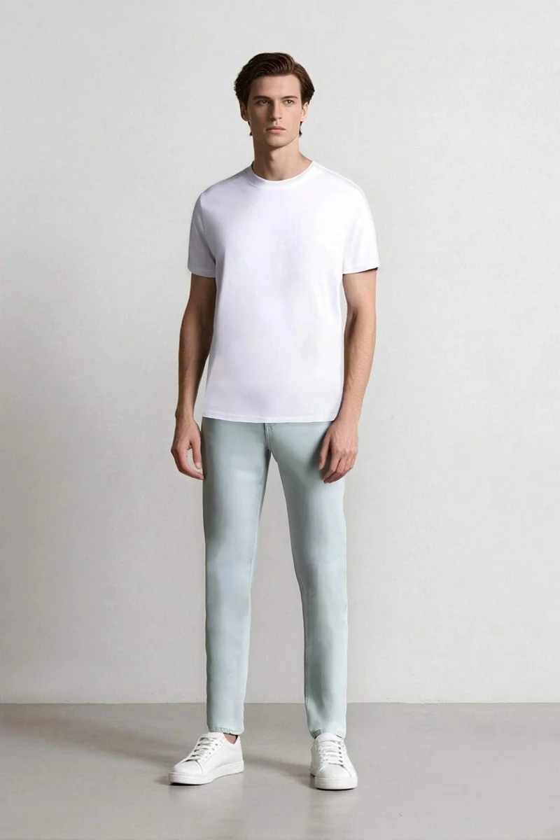 ديفاكتو Sergio Regular Fit Regular Waist Straight Leg Jeans
