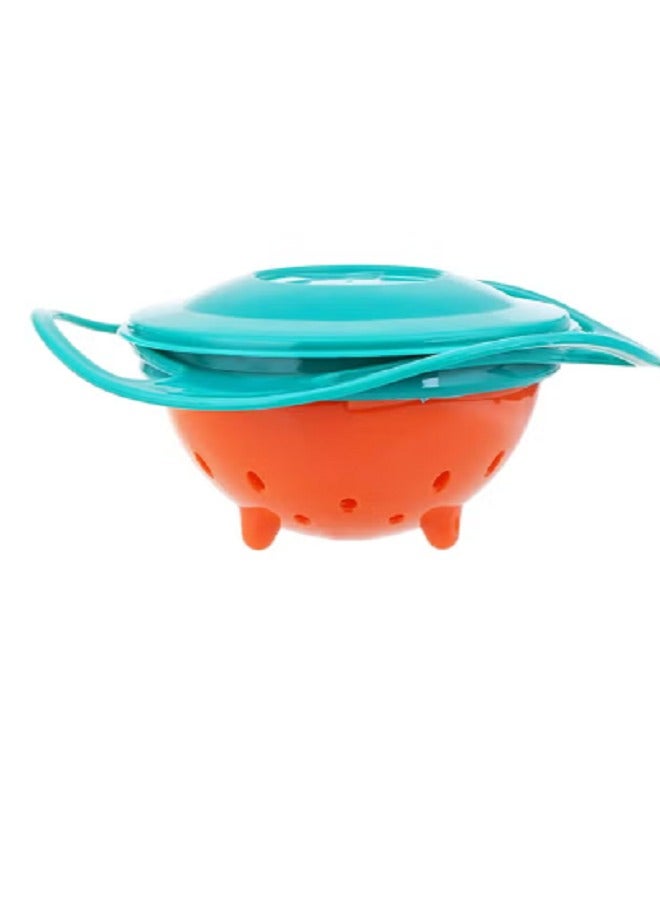 Universal Gyro Bowl 360 Rotate Spill-Proof Baby Feeding Dish Cute Baby Gyro Bowl Children's Baby Tableware baby gyro bowl - Image 2