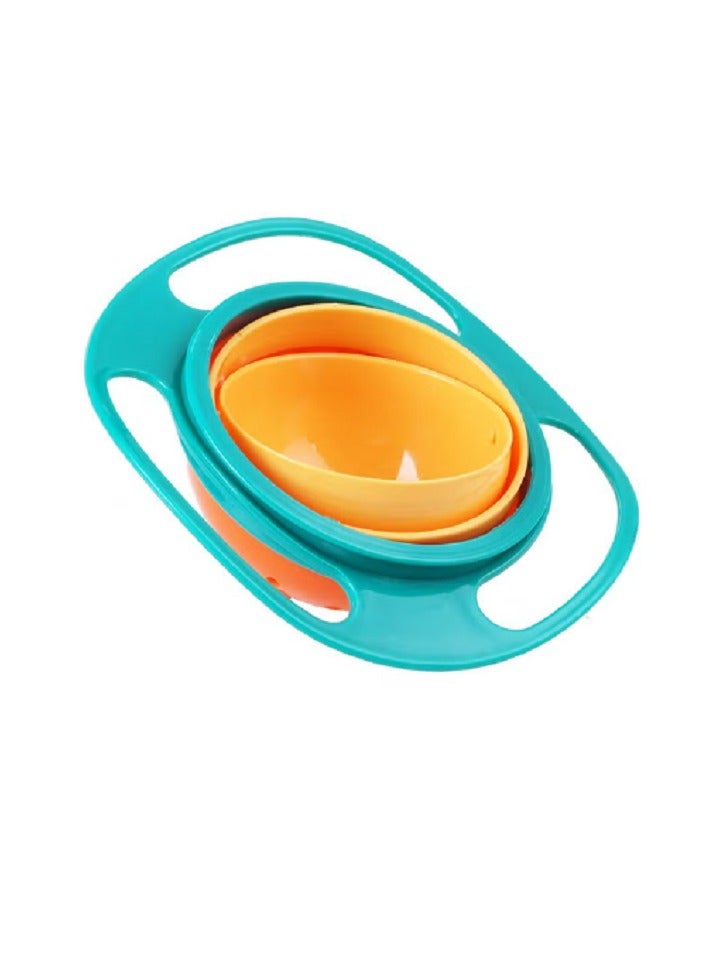 Universal Gyro Bowl 360 Rotate Spill-Proof Baby Feeding Dish Cute Baby Gyro Bowl Children's Baby Tableware baby gyro bowl - Image 3