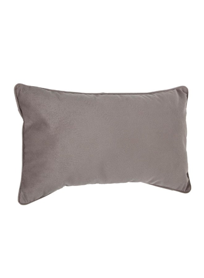 atmosphera Lilou High Quality Rectangular Shaped Cushion Taupe 30 x 50cm 146201C - Image 1