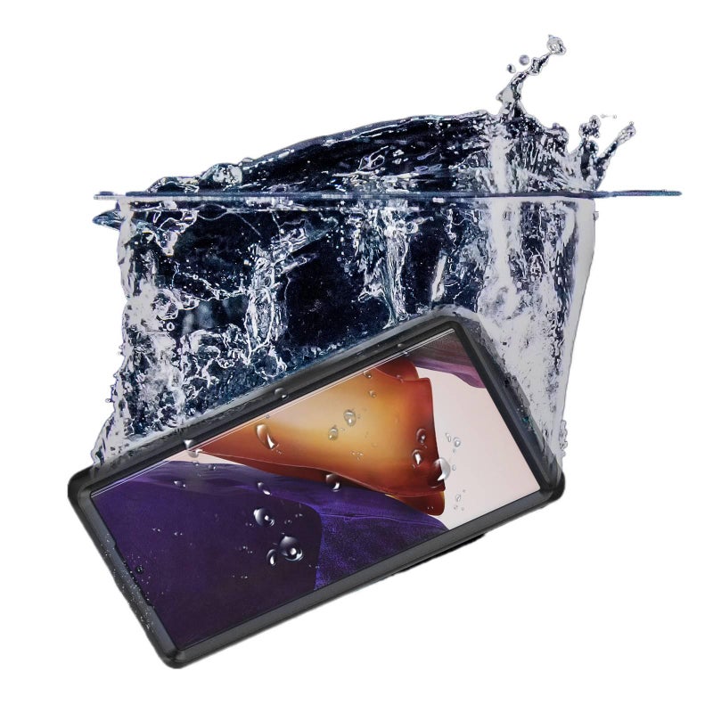 Protective Case | Shockproof Cover for Samsung Galaxy S22 Ultra | TPU+PC | Black | Shockproof - Image 2