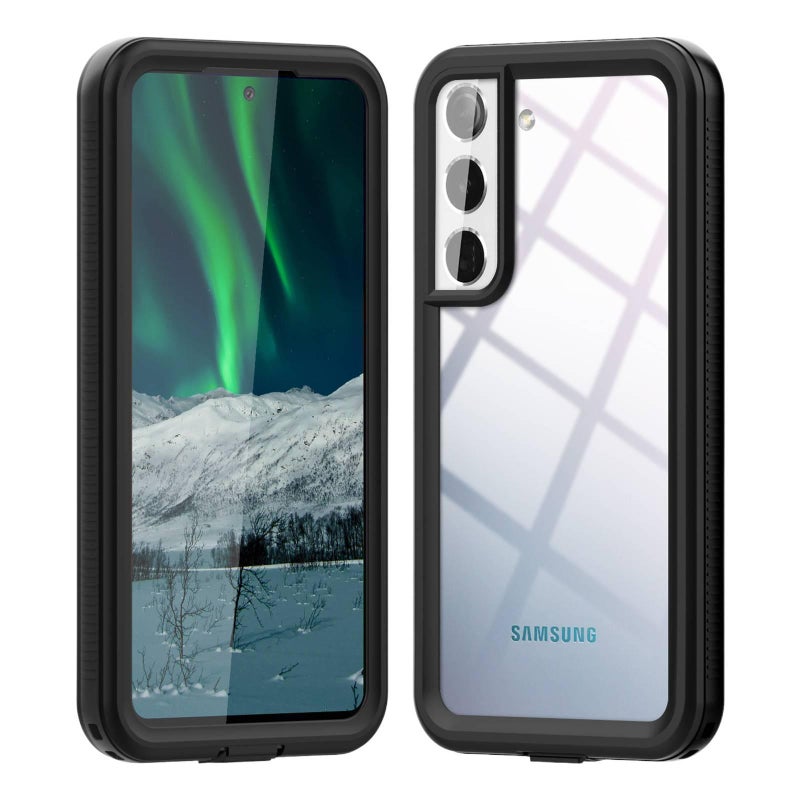 Protective Case | Shockproof Cover for Samsung Galaxy S22 Ultra | TPU+PC | Black | Shockproof - Image 1