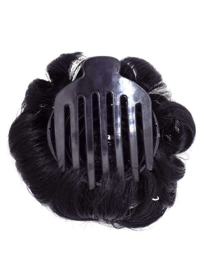 BeatStock Claw Hair Juda Bun for Girl and Women in New Model, Black - Image 2