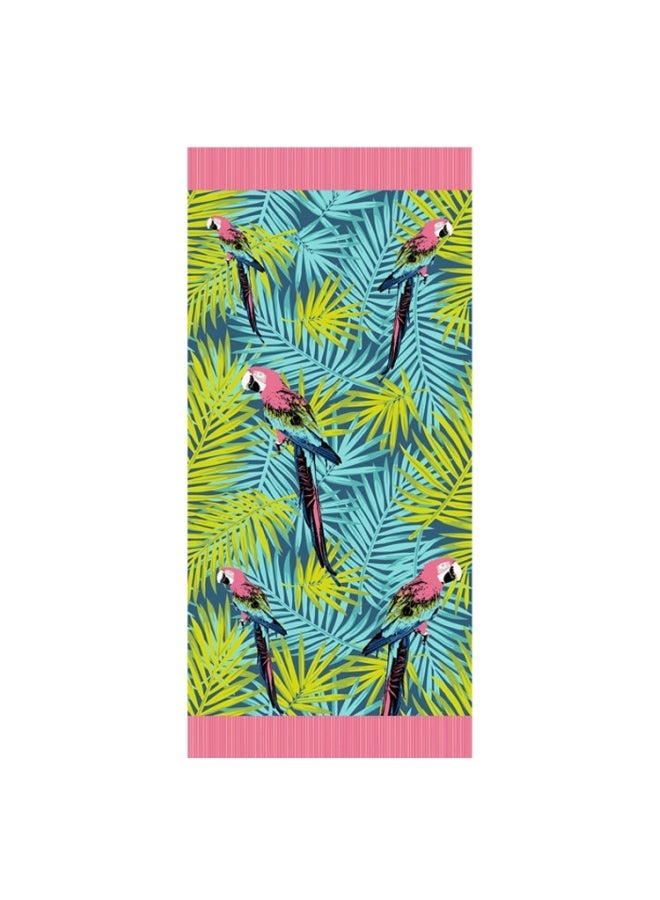 أو إي إم مناشف جيدة الامتصاص للاستخدام في الصيف على الشاطئ متعدد الألوان 20 X 10 X 5سم