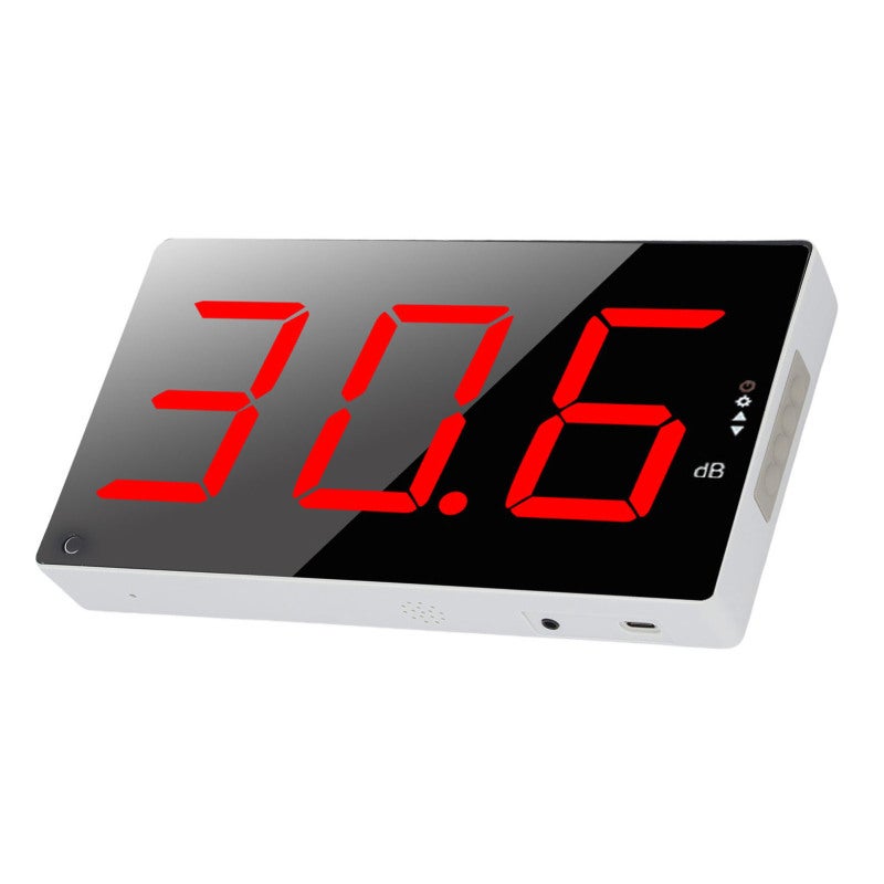 Digital Sound Level Meter 3.0 Inch HD Large LCD Screen Clear Bright Display - Wall Mount Design Advanced Alarm System Decibel Noise Meter for Bars, KTVs, Classrooms, Hospitals, Offices - Image 1
