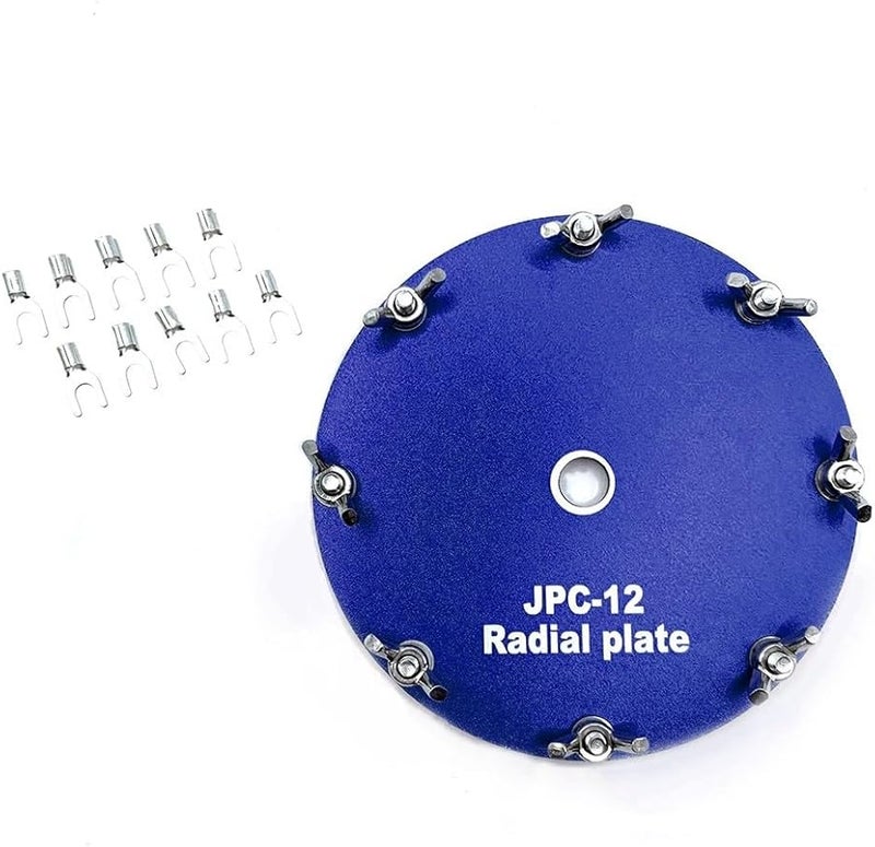Portable Shortwave Antenna Aluminum Grounding Grid For PAC 12 JPC 12 With 10 Fork Terminal Blocks - Image 5