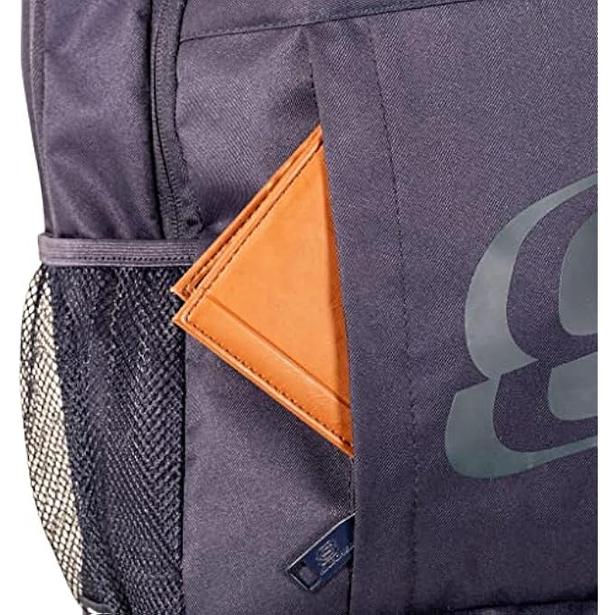 SKECHERS Central 2 Zippered Compartment Reinforced Handle and Extra Padded Support Daypack Backpack Navy - Image 5