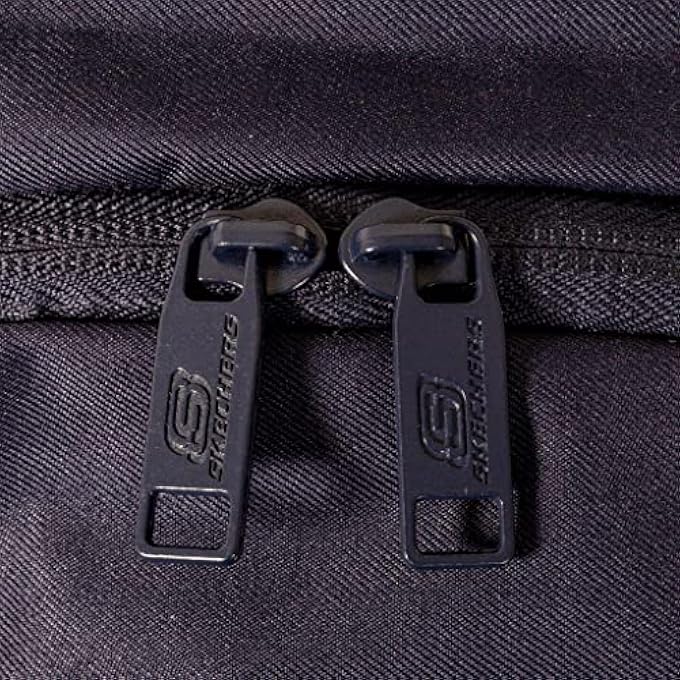 SKECHERS Central 2 Zippered Compartment Reinforced Handle and Extra Padded Support Daypack Backpack Navy - Image 4