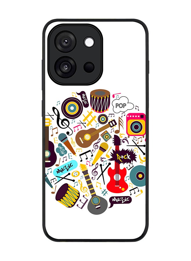 Stylizedd For OnePlus 13s / 13T Case,Slim fit Camera Protection, Shockproof Thin Phone cover  - Muscial Instruments