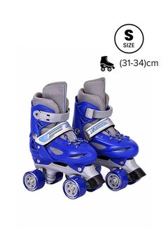 Generic Kids Unisex Four Wheel Roller Skating Shoes S (31-34)cm  - Image 1