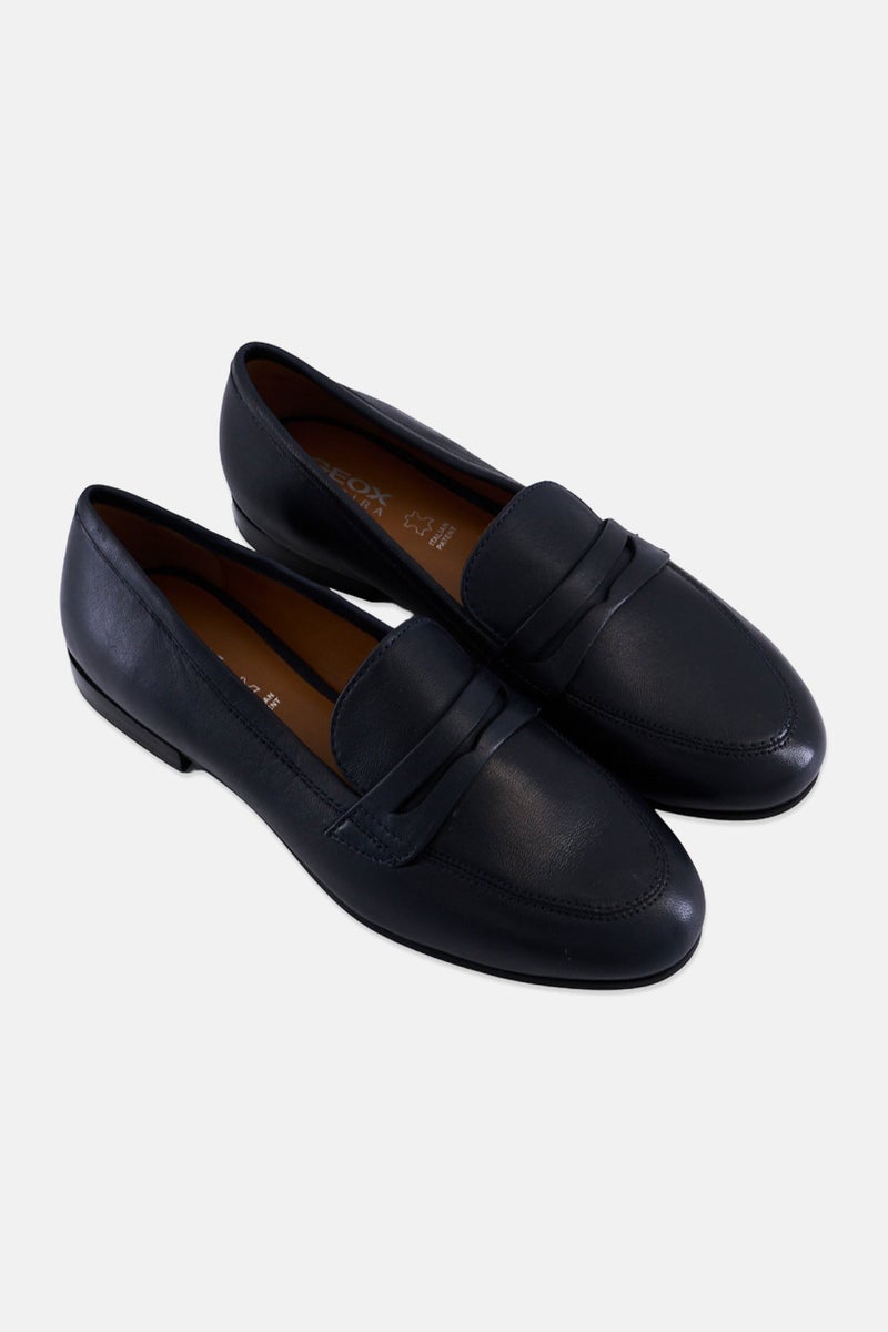 GEOX Women D New Marlina C Slip On Casual Shoes, Navy - Image 2
