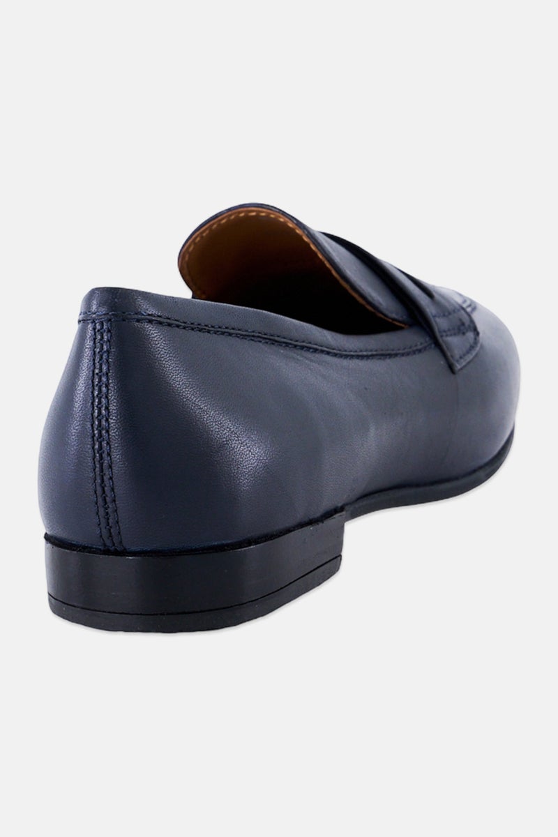 GEOX Women D New Marlina C Slip On Casual Shoes, Navy - Image 3