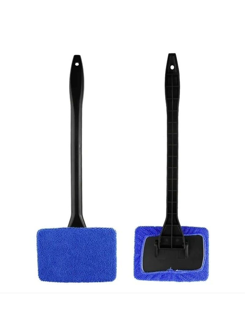 Huitich Car Windshield Cleaning Brush Dual-Purpose Window Defogger & Dust Remover (37cm x 12.5cm)  - Image 2