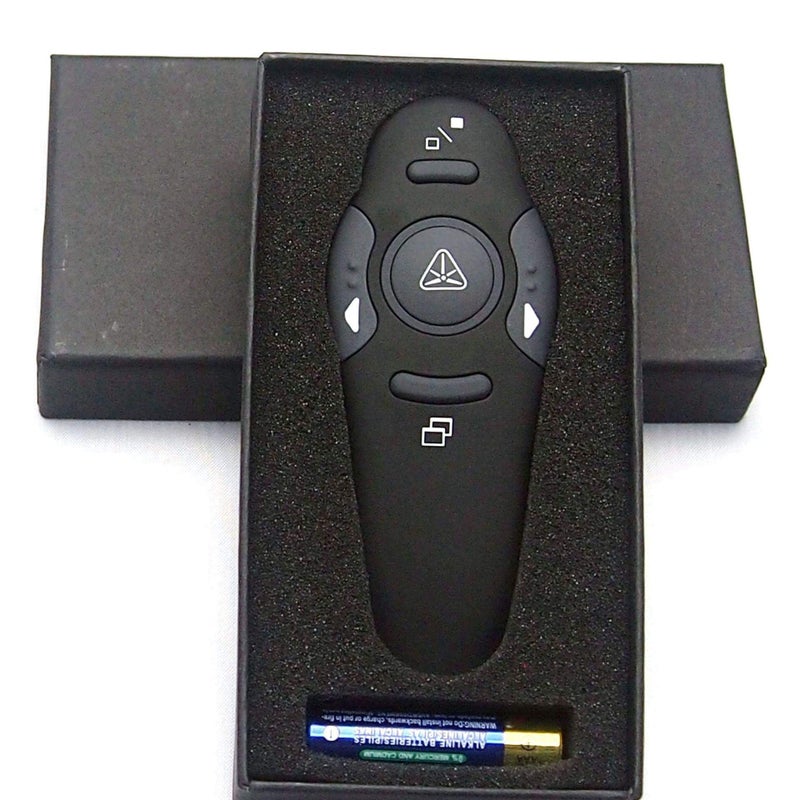 RF 2.4GHz Wireless USB PowerPoint Presentation Mouse Remote Control Laser Pointer Pen - Image 2