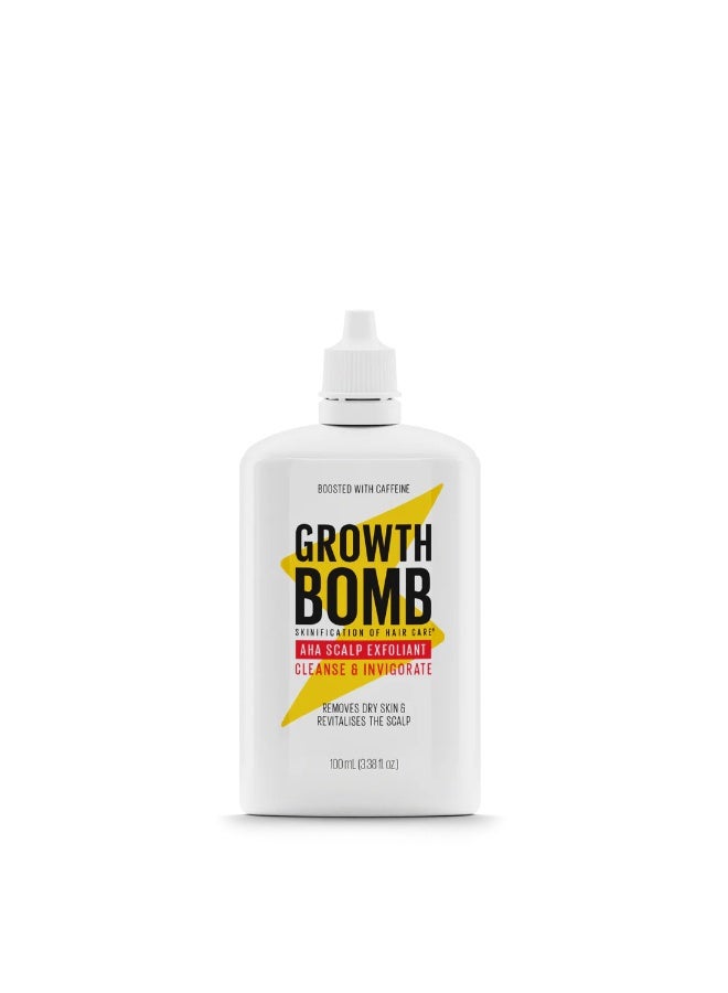 Growth Bomb Hair Scalp AHA Exfoliant 100ml - Image 1