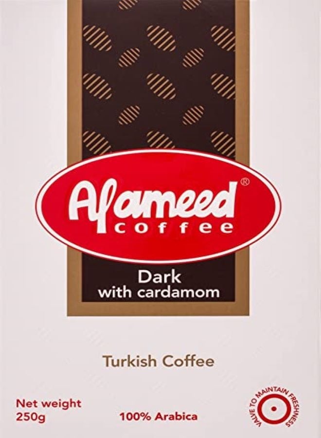 Alameed Jordan Turkish Coffee Dark with Cardamom - Image 1