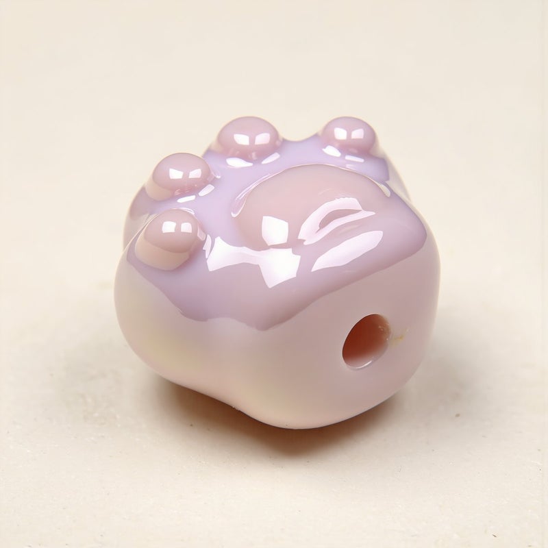 Lightweight Portable Cat Paw Beads 1.9x1.6cm Outdoor Craft Use - Image 4