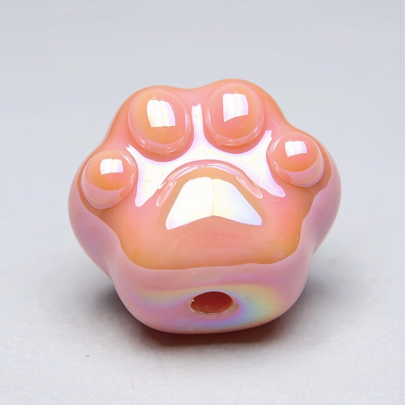 Lightweight Portable Cat Paw Beads 1.9x1.6cm Outdoor Craft Use - Image 5