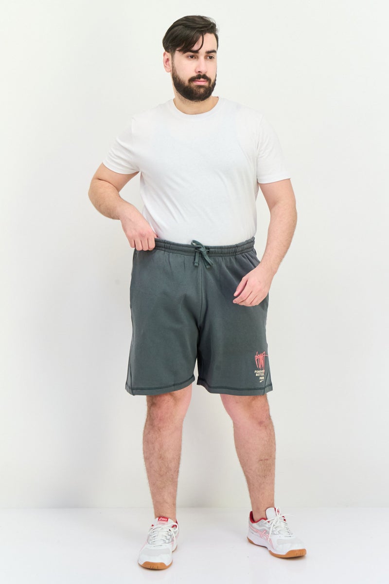 PUMA Men Relaxed Fit Outdoor Shorts, Sage Green - Image 3