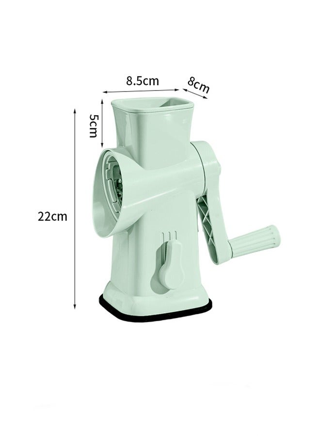 عام مُصَنِّع الثلج المُقْشَر اليدوي الصغير المنزلي بكرات صخرية يدوية ، وهو مصنع ثلج يُهِدِّد الثلج بسهولة وينتج الشوبي ، ويسهل صنع الآيس كريم في الصيف. - Image 5