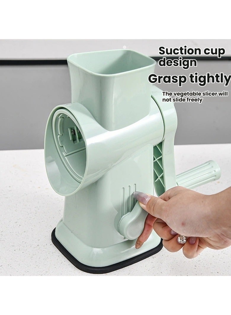 عام مُصَنِّع الثلج المُقْشَر اليدوي الصغير المنزلي بكرات صخرية يدوية ، وهو مصنع ثلج يُهِدِّد الثلج بسهولة وينتج الشوبي ، ويسهل صنع الآيس كريم في الصيف. - Image 3