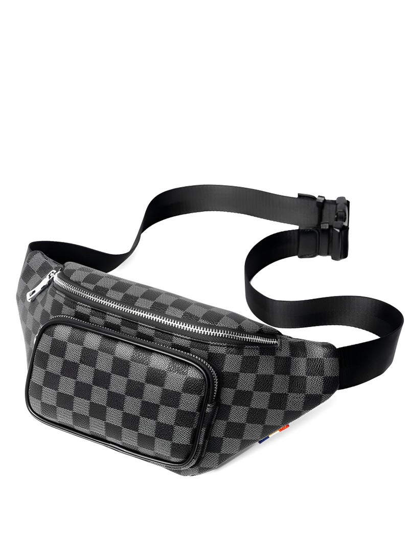 Skycare Skycare Large Crossbody  Pack with Zipper Pockets,Gifts for Enjoy Sports Festival Workout Traveling Running Casual Hands-Free Wallets Waist Pack Phone Bag Fits All Phones  - Image 1