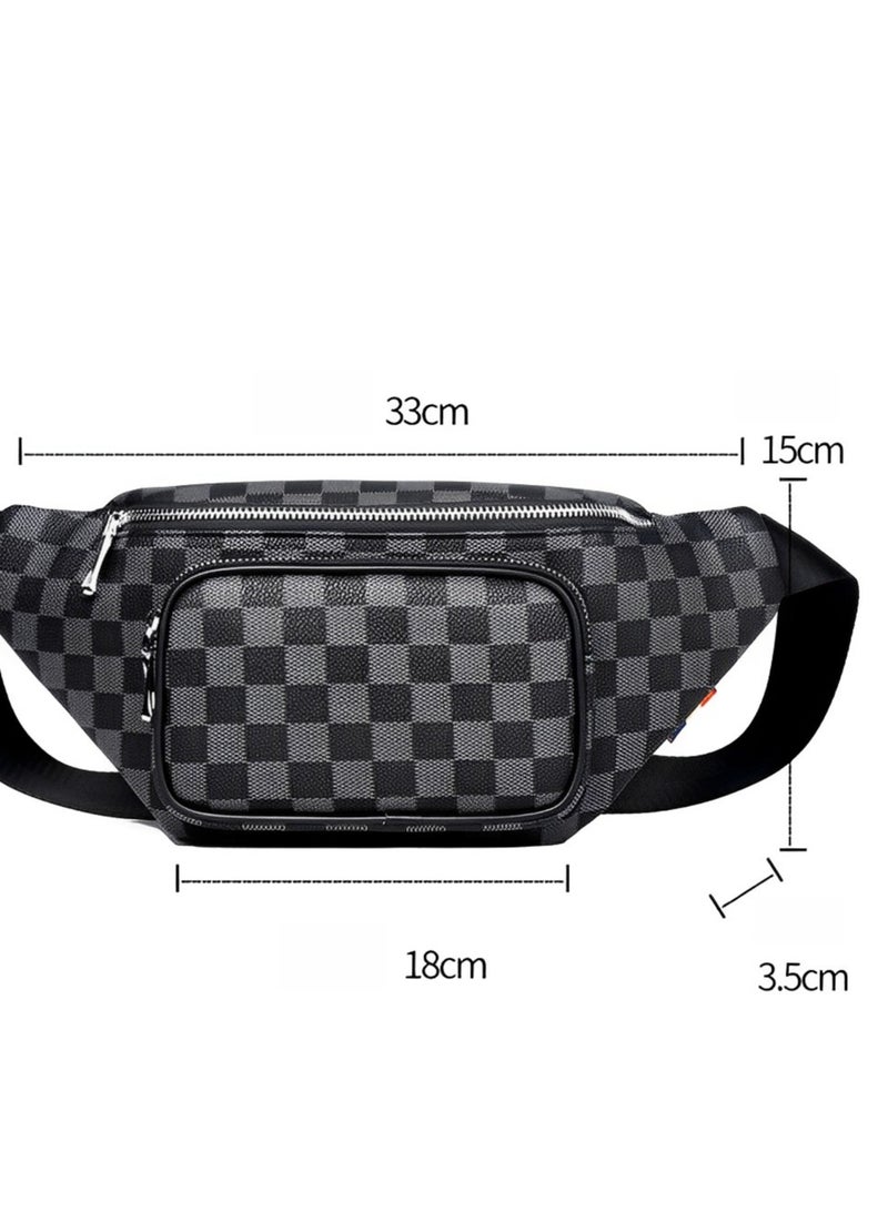Skycare Skycare Large Crossbody  Pack with Zipper Pockets,Gifts for Enjoy Sports Festival Workout Traveling Running Casual Hands-Free Wallets Waist Pack Phone Bag Fits All Phones  - Image 4