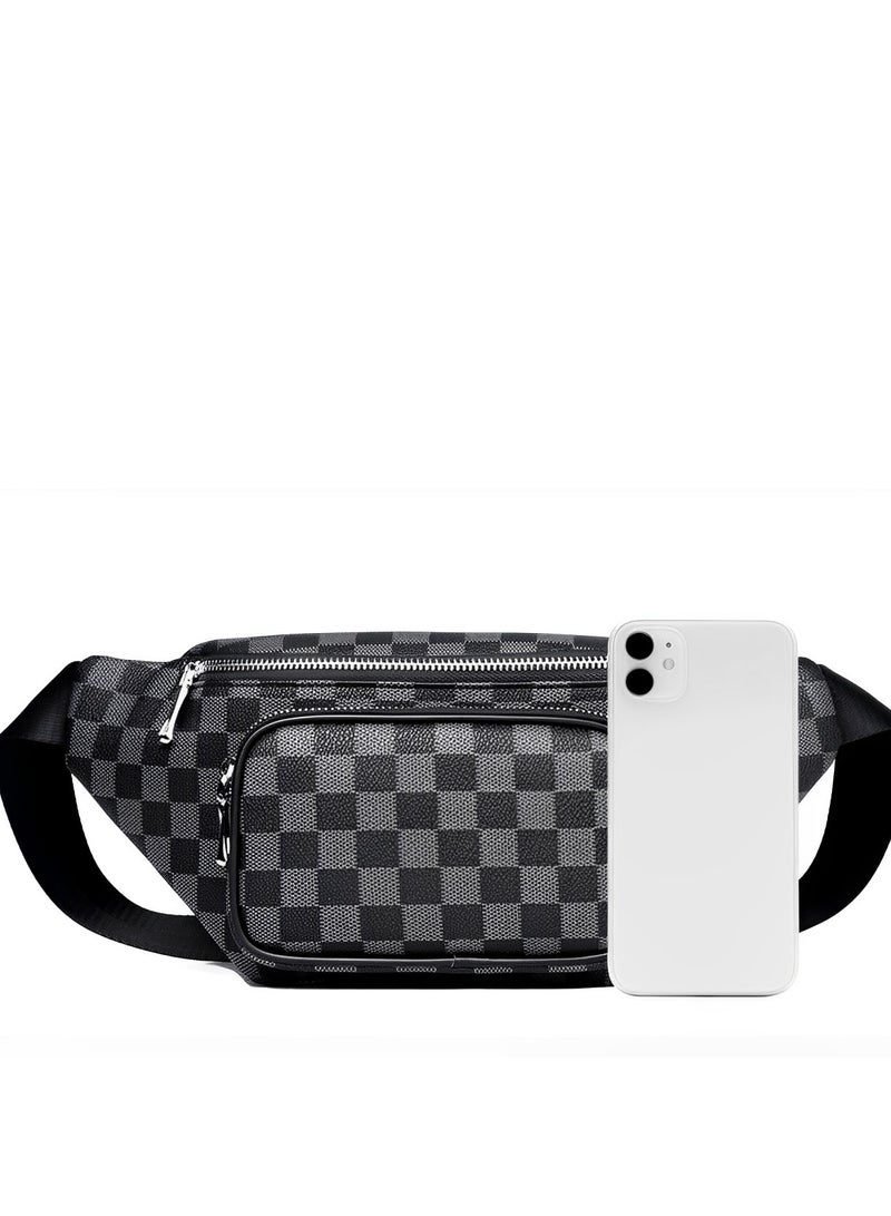 Skycare Skycare Large Crossbody  Pack with Zipper Pockets,Gifts for Enjoy Sports Festival Workout Traveling Running Casual Hands-Free Wallets Waist Pack Phone Bag Fits All Phones  - Image 5