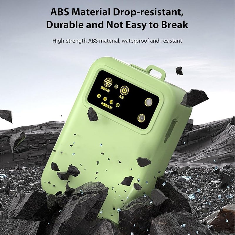 مضخة مياه كهربائية محمولة قابلة لإعادة الشحن عبر USB مع إضاءة وبطارية 2500 مللي أمبير للمنزل والمكتب والهواء الطلق - Image 4