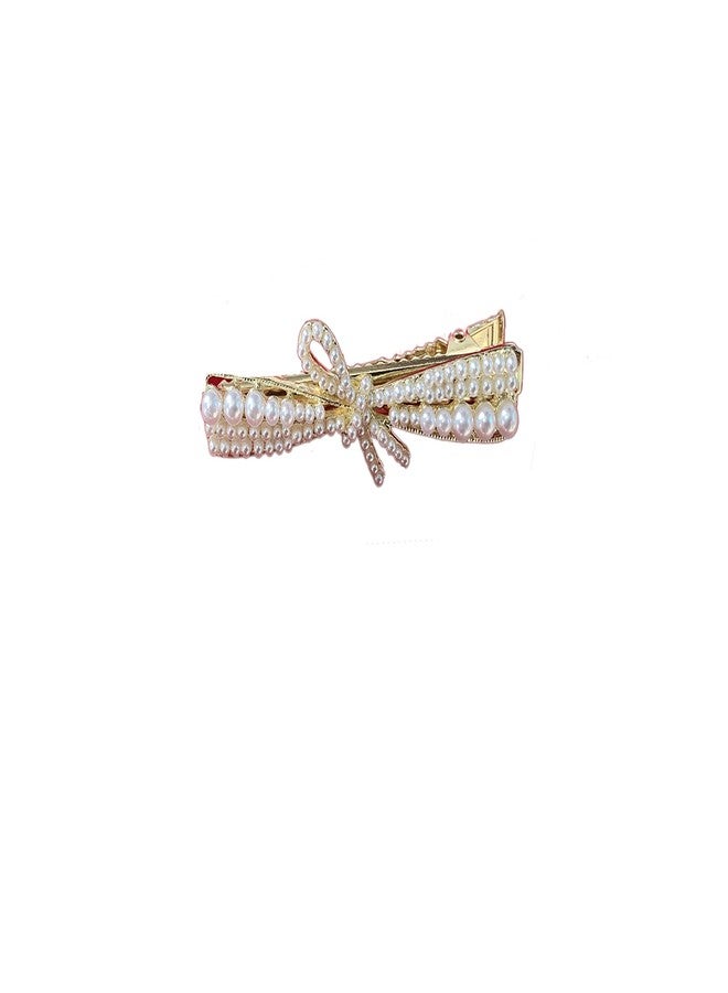 Arooman™ Bridal Golden Juda Pin For Women/Hair Pin Crystal Rhinestone Juda Pins For Women/Girls Wedding, Pack 01(701-396) - Image 1