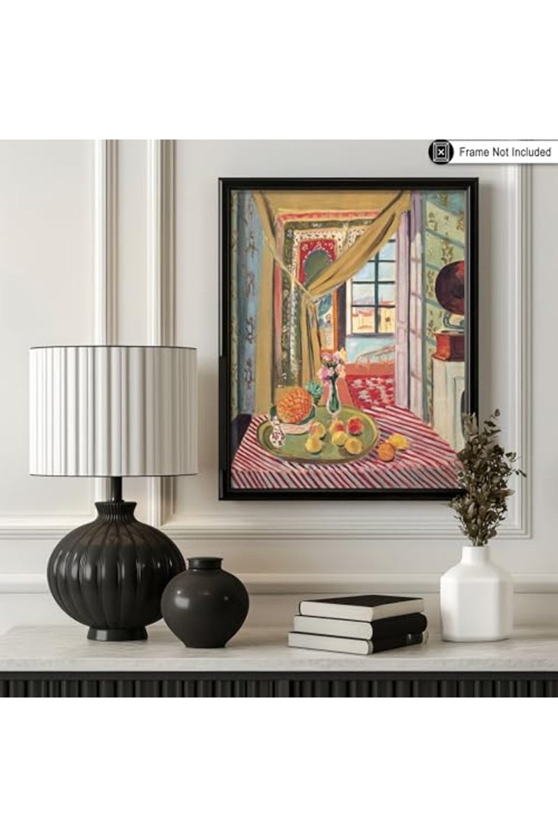 Poster Master Vintage Henri Matisse Poster - Interior with Phonograph Painting Print - Fauvism Art - Gift for Men & Women - Chic Wall Decor for Kitchen, Living Room or Office - 8x10 UNFRAMED Wall Art - Image 3