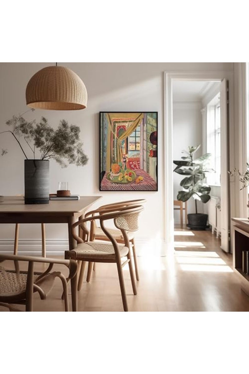 Poster Master Vintage Henri Matisse Poster - Interior with Phonograph Painting Print - Fauvism Art - Gift for Men & Women - Chic Wall Decor for Kitchen, Living Room or Office - 8x10 UNFRAMED Wall Art - Image 5