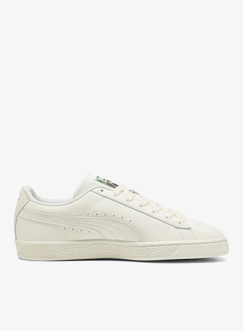 Puma Warm White-Archive Green Suede Sneakers Unisex  | Best Price UAE