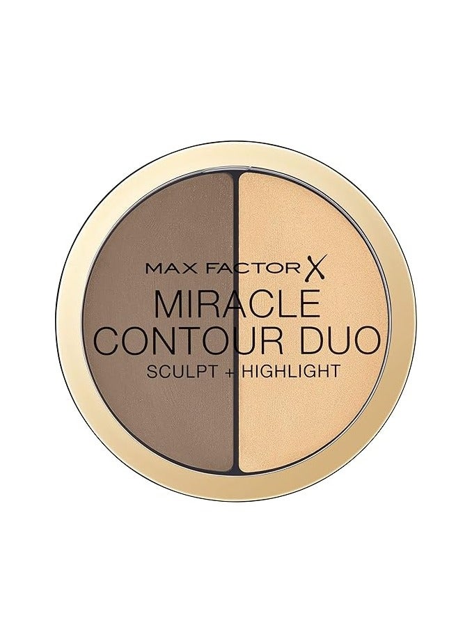 Max Factor Miracle Contour Duo Sculp + Highlight Light/Medium