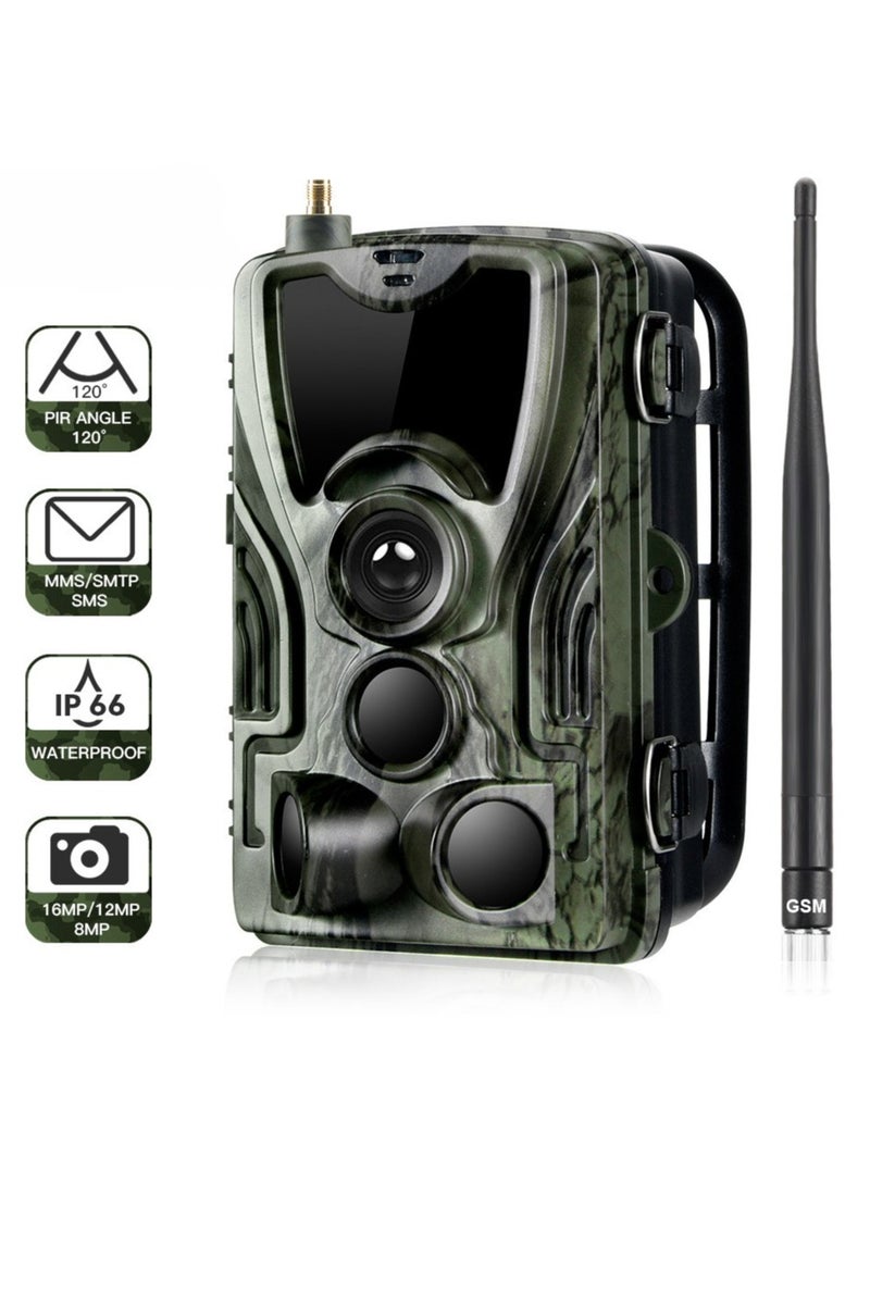 2G كاميرا للرؤية الليلية بالأشعة تحت الحمراء 16MP 1080P SMS للصيد في الهواء الطلق - Image 1