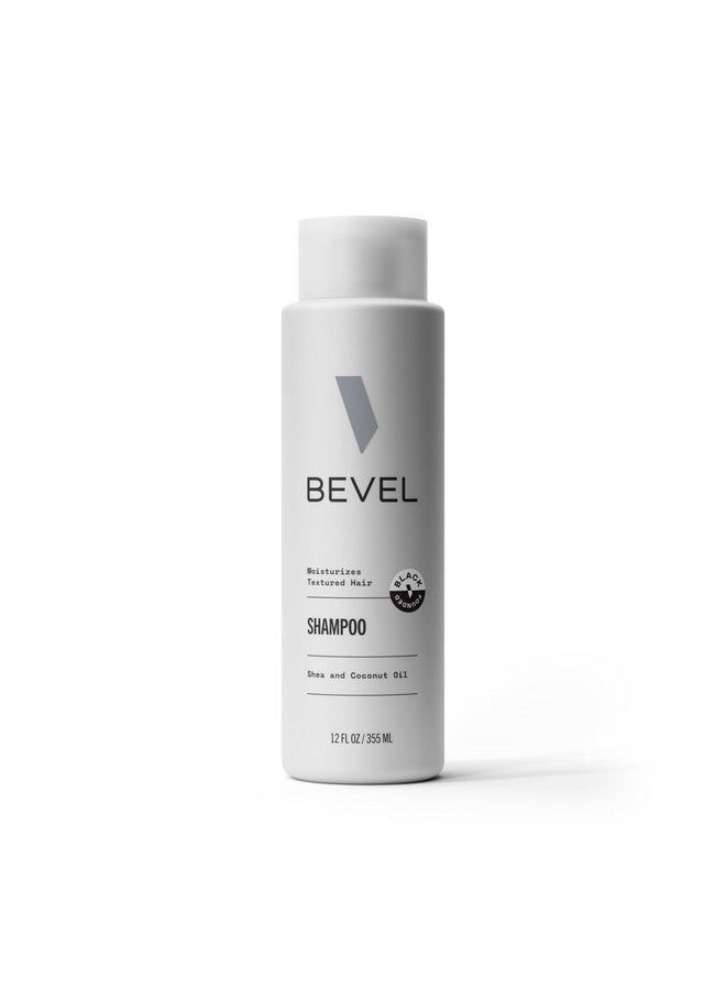 Bevel Shampoo For Men Sulfate Free Shampoo For Textured Hair With Coconut Oil And Shea Butter Detangles Course Curly Hair 12 Oz - Image 1