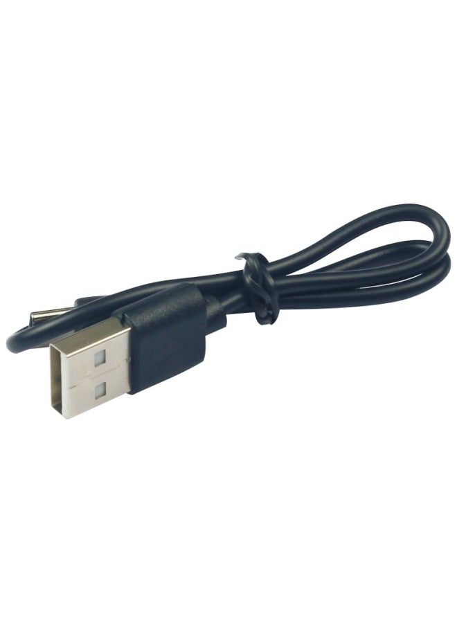 مصدر المصنع نوع-c كابل شحن مكبر صوت صغير ماكينة حلاقة سلك طاقة مع خط آلة خط بيانات خط قصير 2030 سم - اللون: 30 سم أسود 2 نواة نحاس مطلي بالفولاذ tpye-c - Image 1