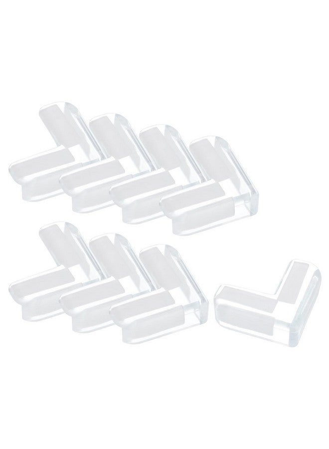uxcell Furniture Glass Table Desk Corner Guards Edge Protector Cushion 8pcs - Image 1